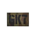 Parche moral táctico de camuflaje con letras negras llamativas GK7 para chaleco exterior. - GK7