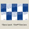 Details of quote cards wall decor showing literary quotes in 10pcs pack size 10x15cm. - Power of Words Cards / 10 Pieces/Pack