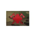 Taktischer Laser Cut Moral Patch reflektierendes Arme Abzeichen militärisches Emblem - Reflektierende Gekreuzte Äxte (M00421-2)