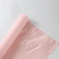 Rosa Wabenpackpapier für Blumensträuße, umweltfreundliche Polsterpapierrolle zum Verpacken. - 50cm*10 Yards/Rolle / Pfirsichrosa