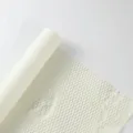 Cremeweiße Wabenpapier-Rolle, umweltfreundliches Blumen-Netzwerk-Verpackungsmaterial. - 50cm*10 Yards/Rolle / Hellgelb