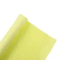 Umweltfreundliche gelbe Waben-Geschenkpapierrolle für Blumensträuße und Verpackungsdesign. - 50cm*10 Yards/Rolle / Chardonnay-Gelb