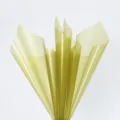 Translucent floral wrapping paper waterproof jelly film crystal bouquet packaging material green - Spring Lawn Green / 20 Pieces/Pack (58x58cm)