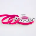 Hot pink satin ribbon 1cm wide for flower bouquets gift wrapping crafts decoration bow - 1.0cm / Raspberry
