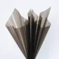 Thickened translucent waterproof floral wrapping paper jelly film bouquet material - Glaze Black / 20 Pieces/Pack (58x58cm)