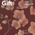 Waterproof floral wrapping paper pearlescent film flower bouquet packaging material - Butterfly Orchid Style / 10 Sheets Set