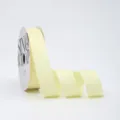 2.5cm einfarbig Baumwollband hellgelb Blumenstrauß Geschenkband Schleife Basteln DIY - Beige