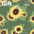 Waterproof Korean style flower wrapping paper featuring sunflower print for gifts. - Sunflower Style / 10 Sheets Set