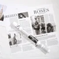 Carta da regalo floreale di giornale inglese retrò per bouquet di fiori, impermeabile vintage. - Stile Rosa / Confezione da 20 / Bianco