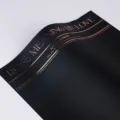 Black rose gold waterproof floral wrapping paper, premium pearl film for DIY gift packaging. - Rose Model A (Rose Gold + Black) / 10 Sheets Pack