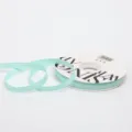 1cm Light Green Double-Sided Satin Ribbon for Flower Bouquet Gift Wrapping and Bowknot Craft - 1.0cm / Teal Blue