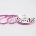 1cm purple double face satin ribbon for gift wrapping, floral bouquets and craft decoration. - 1.0cm / Plum Pink