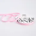 Pink Satin Ribbon 10mm Wide for Gift Wrapping and Flower Bouquet Decoration Crafts - 1cm 20 Yards / Water Pink