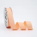 2.5 cm einfarbiges Baumwollband für Blumenstraußverpackung, DIY-Schleifen und Geschenke. - Champagner