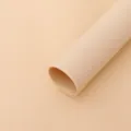 Waterproof embossed floral wrapping paper roll in beige, ideal for flower bouquets and crafts. - Pack of 20 / Honey Tea