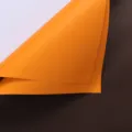 Waterproof floral wrapping paper dual-color bouquet packaging material for flower shop crafts. - Orange + Brown 051