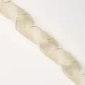 2.5cm Organza Ribbon Champagne Sheer Ribbon for Floral Packaging and DIY Crafting - Gold