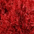 Red raffia shredded paper filler for gift boxes, decorative packaging material, festive box filling. - Red / Pack