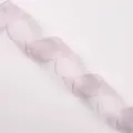 Pink Organza Ribbon 2.5cm Printed English Letter Sheer Ribbon for DIY Gift Wrapping Floral Bouquet - Water Pink