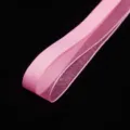 Pink sheer organza ribbon 2.6cm wide for gift wrapping DIY craft bows flower packaging. - Charming Pink