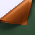 Waterproof double-sided floral wrapping paper bouquet packing material for flower shops and crafts. - Turquoise + Bronze 091