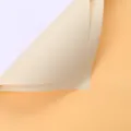 Double-sided waterproof Ouyase flower wrapping paper, elegant beige and white variant. - Milk Tea + Melon 054