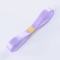 1cm solid color satin ribbon for floral packaging, gift wrapping, and DIY crafts decoration - Light Purple