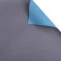 Thickened waterproof double sided floral wrapping paper for bouquet and gift packaging supply. - Pack of 20 / Grey Blue + Cement Grey