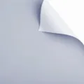 Waterproof two-tone floral wrapping paper, Korean style bouquet gift packing material. - Pack of 20 / Moon White + Silver Gray