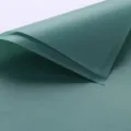 Papel de envolver flores impermeable de estilo coreano, material de embalaje de ramo mate. - 58x58cm / Verde esmeralda
