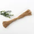 Cordorda di juta naturale spago per confezioni regalo fai da te decorazione rustica - Corda di canapa da 25 cm (circa 100 pezzi)
