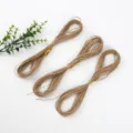 Natural Jute Twine Bundles Craft Hemp Rope String for DIY Gift Wrapping and Party Decor - Hemp Rope 20m (1.5mm)