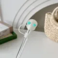 Detalle de funda de pajita de calavera de silicona, tapa antipolvo de 10mm para vasos. - Cráneo Luminoso