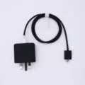 UK Stecker Ladegerät Silikon Schutzhülle und Kabelwickler Set für zuverlässigen Schutz - Schwarz