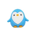 Blauer Pinguin Kabelprotektor süsser Cartoon Silikon Kabelorganisierer für Ladekabel - Pinguin