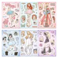 Kpop girl group decorative sticker sheets for DIY phone case, journal and wall art decor. - Kpop Girl Group Assembly Stickers
