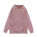 Vintage gewaschener Oversized Baumwoll Hoodie für Damen und Herren, lässiges Streetwear Oberteil. - S / Oberteile / Kaffee