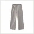 Comfortable casual grey sweatpants for daily wear, elastic waist with adjustable drawstring. - S / Bottoms / Smoke
