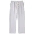 Casual grey fleece sweatpants for men and women, solid color winter loose athletic trousers. - S / Bottoms / Mixed Grey