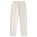 Comfortable light grey fleece sweatpants for men and women, warm winter casual athletic pants. - S / Bottoms / Oatmeal Gray
