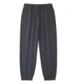 Heavyweight fleece casual sweatpants for men and women, elastic waist autumn winter track pants. - S / Bottoms / Dark Gray