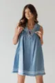S / Robes / Bleu clair