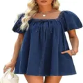 S / Robes / Bleu foncé