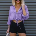 S / Hauts / Violet
