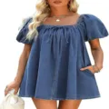 S / Robes / Bleu