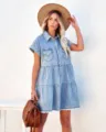 S / Dresses / Denim Blue