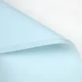 Light blue floral wrapping paper, premium Korean style solid color bouquet packing paper. - Pack of 20 / Moonlight Blue