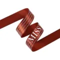 2.5cm printed satin ribbon for gift wrapping, bouquet decoration, and DIY crafts. - Deep Coffee 50 Yards / Width 2.5cm