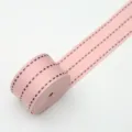 Cinta de rayas rosa de 2.6cm de ancho para ramos de flores envoltorio de regalos y lazos. - 2.6cm*20 Yardas / Rosa Agua