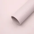 Light pink embossed flower wrapping paper roll for bouquet packaging and DIY crafts design. - Pack of 20 / Hibiscus Purple